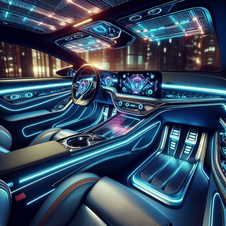 Jak osvětlit interiér auta led pásky: Auto budoucnosti: LED osvětlení pro stylový interiér 7 Jak osvětlit interiér auta led pásky: Auto budoucnosti: LED osvětlení pro stylový interiér