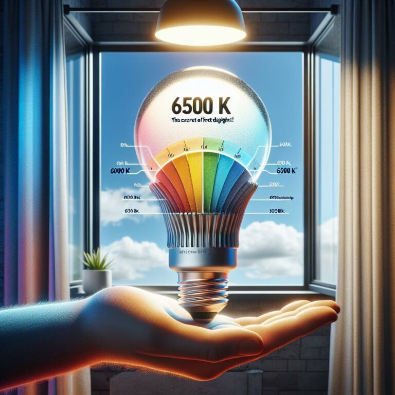 Co znamená 6500 K u žárovky? Tajemství dokonalého denního světla! 1 Co znamená 6500 K u žárovky? Tajemství dokonalého denního světla!
