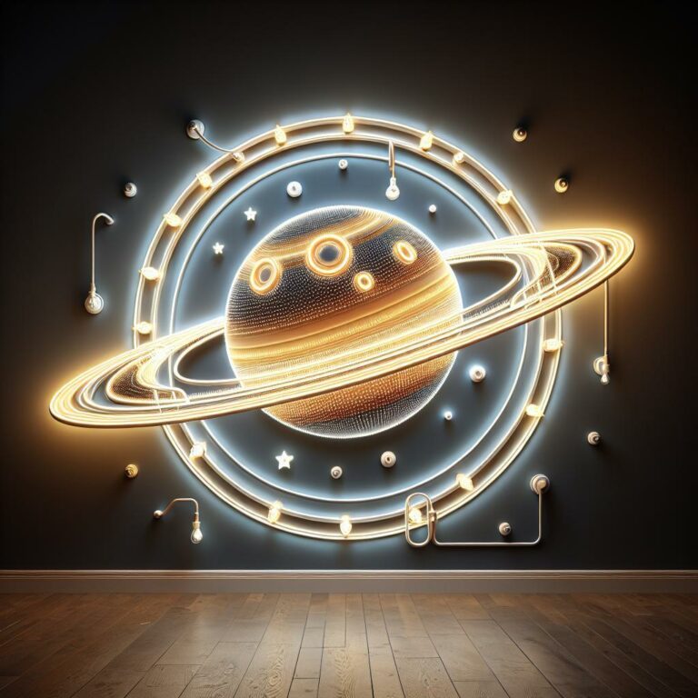 Nástěnné LED Saturn: Recenze hvězdného osvětlení 1 Nástěnné LED Saturn: Recenze hvězdného osvětlení
