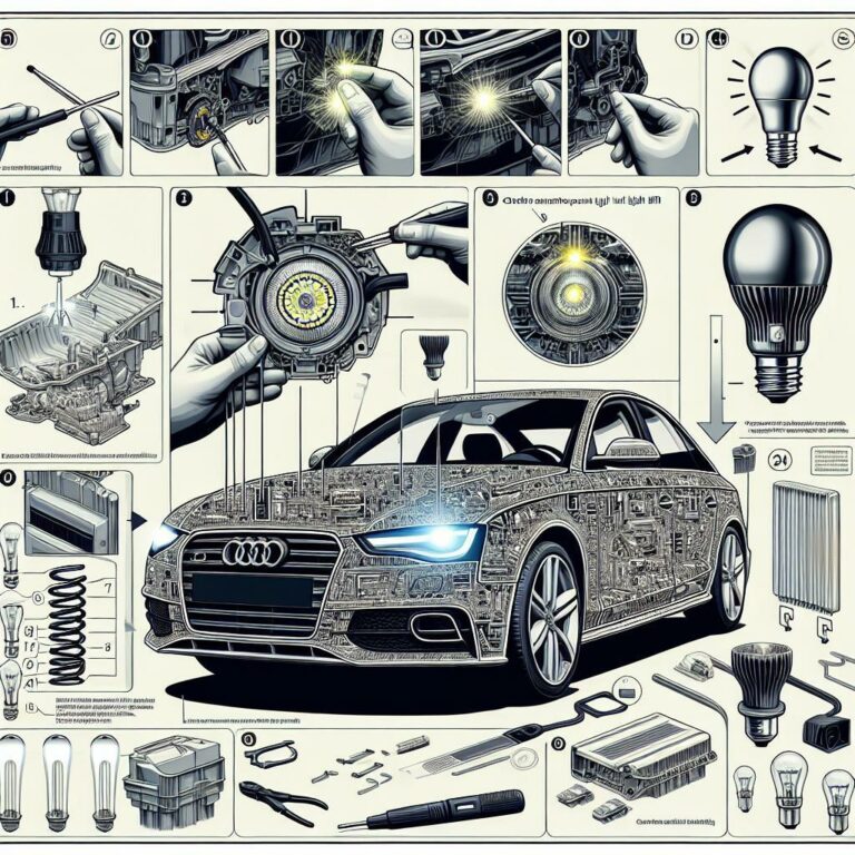 Audi A4 2014: Jak na výměnu žárovky v 5 jednoduchých krocích 1 Audi A4 2014: Jak na výměnu žárovky v 5 jednoduchých krocích