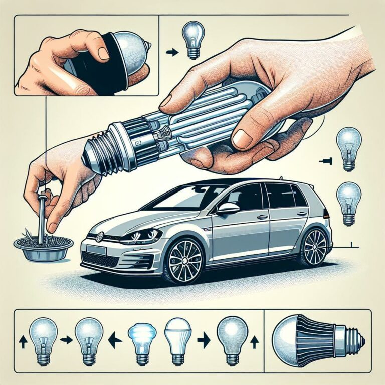Golf 7 GTI: Jak vyndat žárovky v 3 snadných krocích 1 Golf 7 GTI: Jak vyndat žárovky v 3 snadných krocích