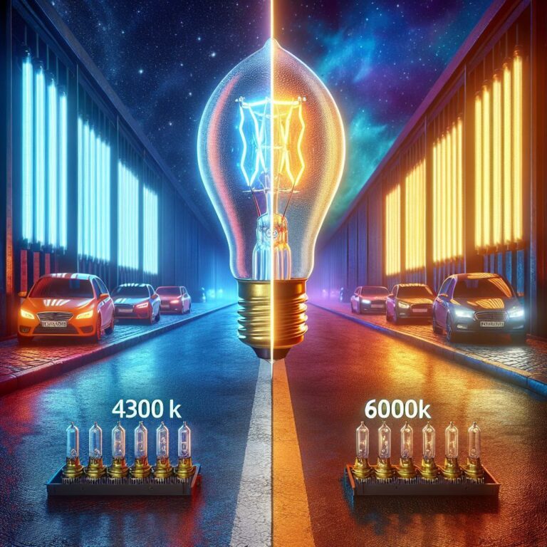 4300K vs 6000K xenon Osram: Který odstín vládne silnicím? 1 4300K vs 6000K xenon Osram: Který odstín vládne silnicím?